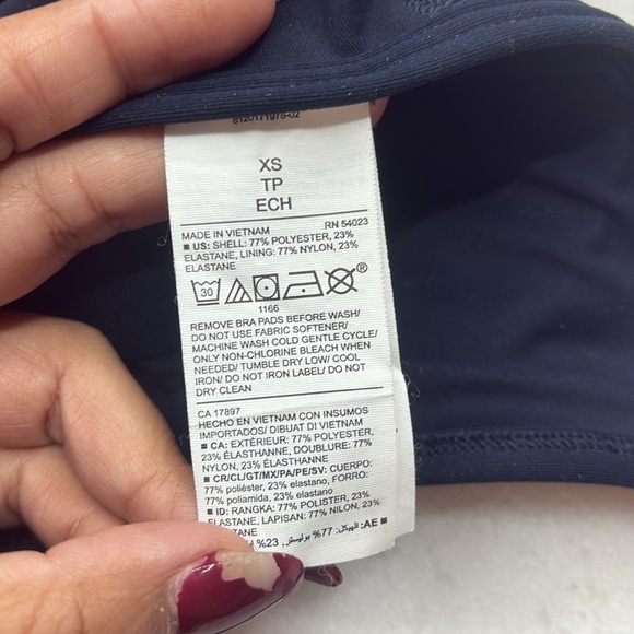 Old navy blue marine  Strappy Tank Top - Picture 4 of 4